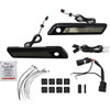 Custom Dynamics #CD-SBL-BCM-SB - Latch Light - Saddlebag - Smoke - Black
