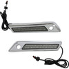 Custom Dynamics #CD-SBL-DC4-SC - Latch Light - Saddlebag - Dual Color - Smoke - Chrome