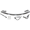 Custom Dynamics #CD-WT2-01-C - Windshield Trim - Chrome