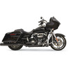 Bassani Xhaust #11525A - True-Dual Down Under Headpipes - Black - M8