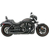 Bassani Xhaust #1V22JB - Road Rage 2:1 Exhaust - Black