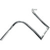 LA Choppers #LA-7341-14 - Nice Curves Ape Hanger Handlebar - 1-1/4" Diameter - 14" Rise - Chrome