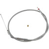 Barnett #1023030041 - Stainless Steel Throttle Cable - '07-'22 Sportster