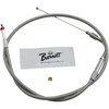 Barnett #1023040019 - Stainless Steel Idle Cable - V-Rod