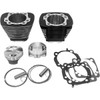 Revolution Performance, LLC #RP201-411W - Cylinder Kit - 90" - Black with Highlighted Fins - XL