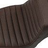 Saddlemen #818-30-176BR - Step-Up Seat - Front Tuck-n-Roll/Rear Lattice Stitch - Brown