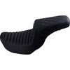 Saddlemen #806-04-176 - Step-Up Seat - Front Tuck-n-Roll/Rear Lattice Stitch - Black