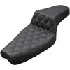 Saddlemen #807-03-175 - Step-Up Seat - Full Lattice Stitch - Black - XL