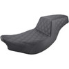 Saddlemen #I14-07-175 - Step-Up Seat - Full Lattice Stitch - Black - Indian
