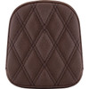 Saddlemen #040745 - Sissy Bar Pad - Lattice Stitched - Brown FL '99-'22