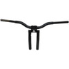 LA Choppers #LA-7336-08B - Kage Fighter-T Pullback Handlebar - Pullback - 11" - Black