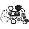Belt Drives LTD. #TC2PB-2-B - Open Belt Drive - 2" - Black - '07-'16 Big Twins