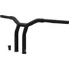 Burly Brand #B12-6051SB - Dominator Handlebar - Raked - 10" - Matte Black