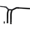 Burly Brand #B12-6052B - Dominator Handlebar - Raked - 12" - Black