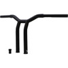 Burly Brand #B12-6052SB - Dominator Handlebar - Raked - 12" - Matte Black