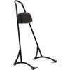 Burly Brand #B13-1505B - 20" Tall Sissy Bar - Black - HD Dyna