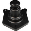 Terry Components #550025 - Solenoid End Cover - Starter Buttons - Black
