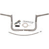 FAT Baggers INC. #909110 - 1-1/4" EZ Install Pointed Top Handlebar Kit - 10" - Chrome