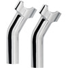 Wild 1 #WO527 - Chubby® Billet Risers - Pullback - 5-1/2" - Chrome
