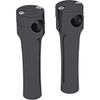 Covingtons #C1223-B - Handlebar Risers - 6" - Black