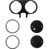 Slyfox #TM-SLY26 - Gauge Mount - Dual - Black - Dyna