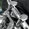 Drag Specialties Big Buffalo 1-1/2" Springer Handlebar Riser Kit - Chrome