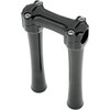 Todd's Cycle #BBC83-2 - Bone Bar Handlebar Clamp & Riser Kit - 8" Rise - 1" Clamping - Black