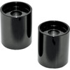 LA Choppers #LA-7414-02B - Handlebar Riser Extensions - 1-1/2" x 1-1/4" - Black