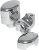 Risers - Hefty Smooth - 1-1/2" - Chrome