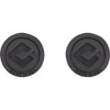 ODI #V31HTW-BB-R - Hart-Luck Signature V-Twin Lock-On™ Grips - TBW - Black/Red
