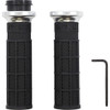 ODI #V31HTW-BB-S - Hart-Luck Signature V-Twin Lock-On™ Grips - TBW - Black/Silver