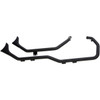 Paughco #719-4-SBSB - 1-3/4" Side-by-Side Upsweep Fishtail Exhaust System - '14-'20 XL - Black