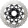 Performance Machine (PM) #0133-1538S-B - Speedstar Rotor - Front - 11.5" - Black