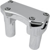 Drag Specialties - Handlebar Riser & Top Clamp Kit - 3" - Buffalo - Chrome