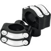 RSD #0208-2051-BM - Nostalgia Handlebar Risers - Four-Bolt - 1-1/2" x 1-1/4" - Contrast Cut