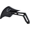 Pro-one Perf.mfg. #102301AB - Mirror - Weekend Warrior - Side View - Cut-Out/Flame Head - Oblong - Black - Right