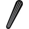 Pro-one Perf.mfg. #908365B - Dash Insert - Ball-Milled - Black/Silver