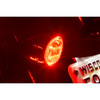 Ciro #45621 - Turn Signal Insert - Red LED - Smoke Lens - Black
