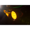 Ciro #45620 - Turn Signal Insert - Amber/White LED - Smoke Lens - Black