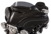 Ciro #11001 - LED Windshield Trim - Black - FLH
