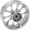 Coastal Moto #3D-LGO185CHABST - Wheel - Largo 3D - Rear - Single Disc/with ABS - Chrome - 18x5.5