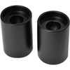 LA Choppers #LA-7413-02M - Handlebar Riser Extensions - 1-1/2" - Flat Black