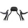 Cobra #602-2002B - Backrest Kit - 14" - Black - Softail