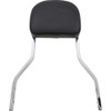 Cobra #602-2042 - Backrest Kit - 14" - Chrome - Softail