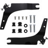 Cobra #602-2046B - Backrest Kit - 14" - Black - Softail