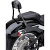 Cobra #602-2027B - Backrest Kit - 11" - Black - Softail