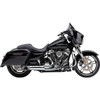 Cobra #6271-1 - Turn Out 2-into-1 Exhaust System - Chrome