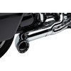 Cobra #6271-1 - Turn Out 2-into-1 Exhaust System - Chrome