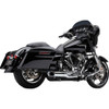 Cobra #6271-1 - Turn Out 2-into-1 Exhaust System - Chrome