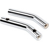 LA Choppers #LA-7336-06R - Kage Fighter Handlebar Risers - Pullback - 6" - Chrome